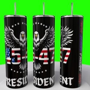 45-47TH PRESDIENT 20 OZ SUBLIMATED TUMBLER